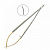 Ножницы-микро изогнутые Micro Schere TC, 170 мм., HLW Dental Instruments (Германия)