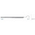Зонд одностороний гибкий, форма 23, HLW Dental Instruments (Германия)